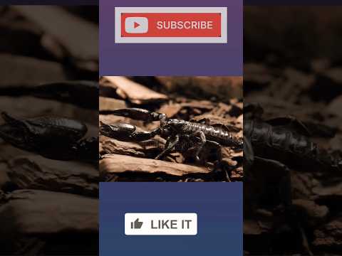 This Creature Can Survive a Year Without Food! 🦂😱 | #facts #ScorpionFacts #SurvivalSkills
