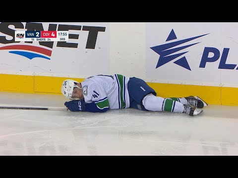 Akito Hirose Leaves Game After Hit From Adam Klapka