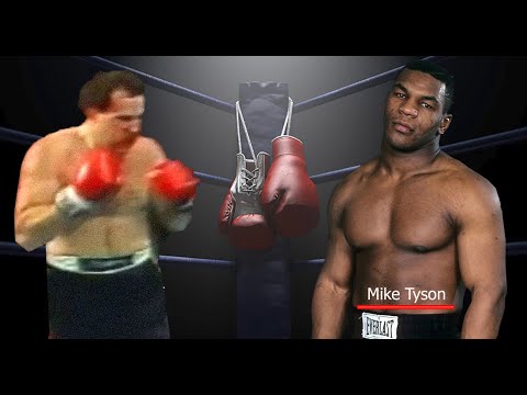 Mike Tyson vs Sammy Scaff - BOXING, KNOCKOUT, BEST FIGHT