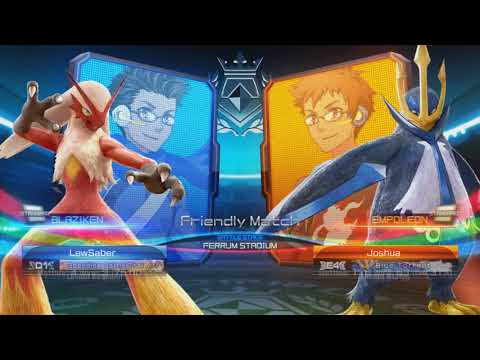 Pokken Tournament DX The Blaziken Replays Friendly Vs rpggamer16