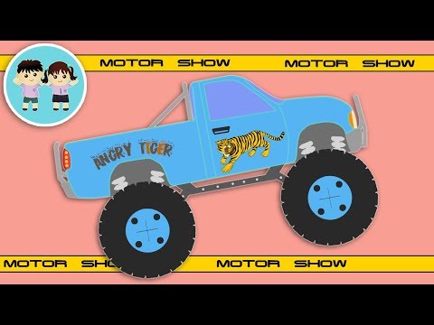 Desene pentru Copii cu Masini de Curse pentru Copii - Super Curse de Masini