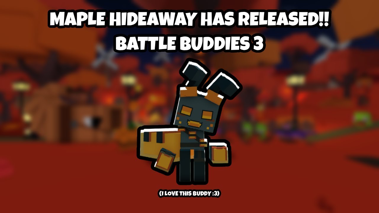 Battle Buddies 3 Released a NEW MAP!!