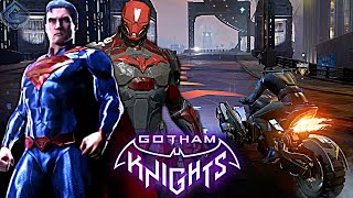 Gotham Knights - SUPERMAN Easter Egg, Batcycle Racing, PC Minimum Requirements and MORE!