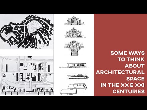 Some ways of thinking about architectural space in the XX and XXI centuries.