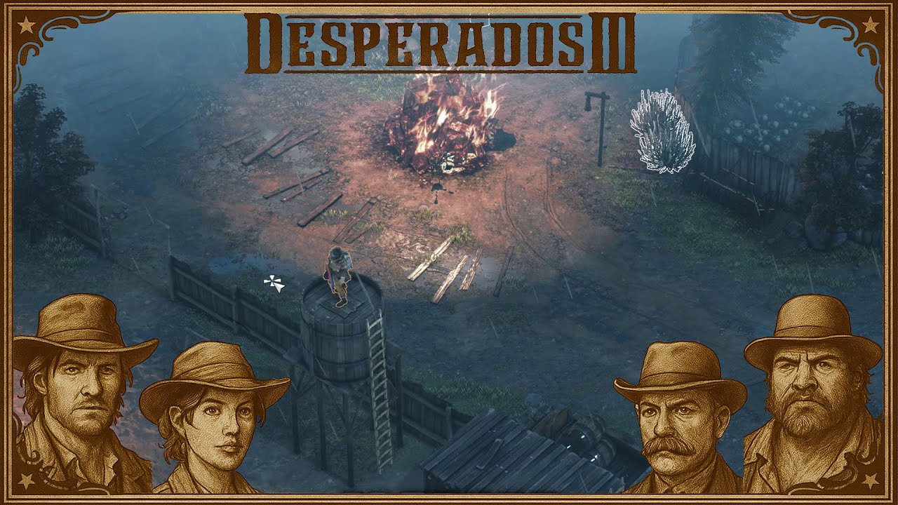 #Desperados3: O`Hara Ranch und die Gatling Gun!