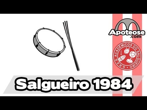 Salgueiro 1984 - Desenho de tamborim