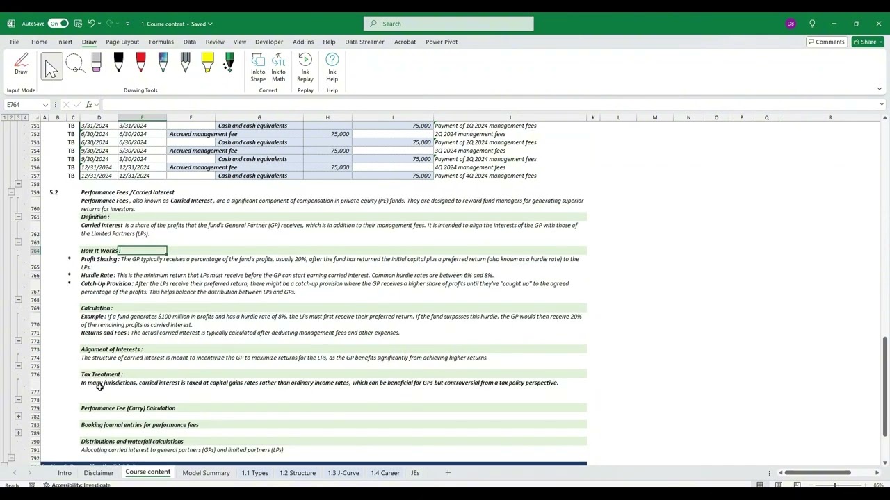 Fund Accounting and Financial Reporting 101 - 5. Booking Management Fees and Performance Fees