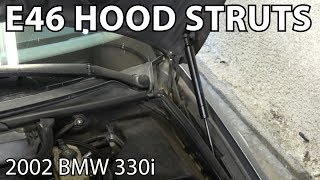 BMW E46 Hood Strut Replacement DIY