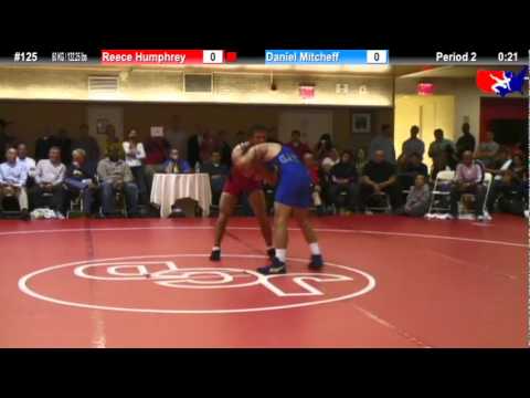 NYAC FS 60 KG / 132.25 lbs: Reece Humphrey vs. Daniel Mitcheff