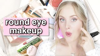 How to *emphasize* round eyes | doe eye makeup tutorial