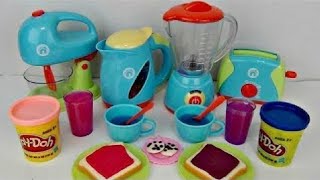 JUST LIKE HOME Deluxe KITCHEN Appliance Full Set with Play-doh