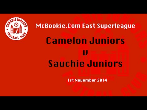 01/11/2014 Camelon Juniors v Sauchie Juniors - Full Match