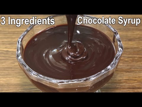 2 INGREDIENTS EASY CHOCOLATE SYRUP RECIPE – HOW TO MAKE HOMEMADE CHOCOLATE - Rameen Mujeeb