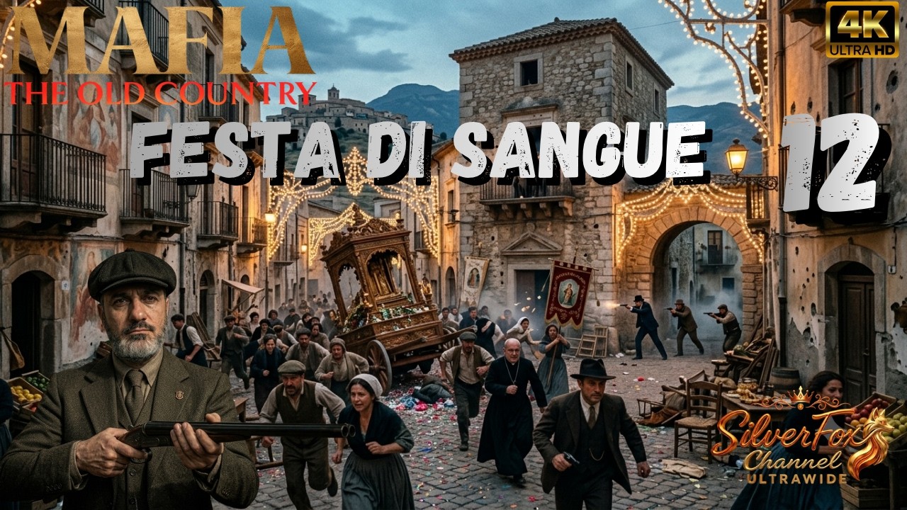 MAFIA THE OLD COUNTRY - 12 - FESTA DI SANGUE - GAMEPLAY ITA - PC - PS5 - ULTRAWIDE - 21:9 - 4K