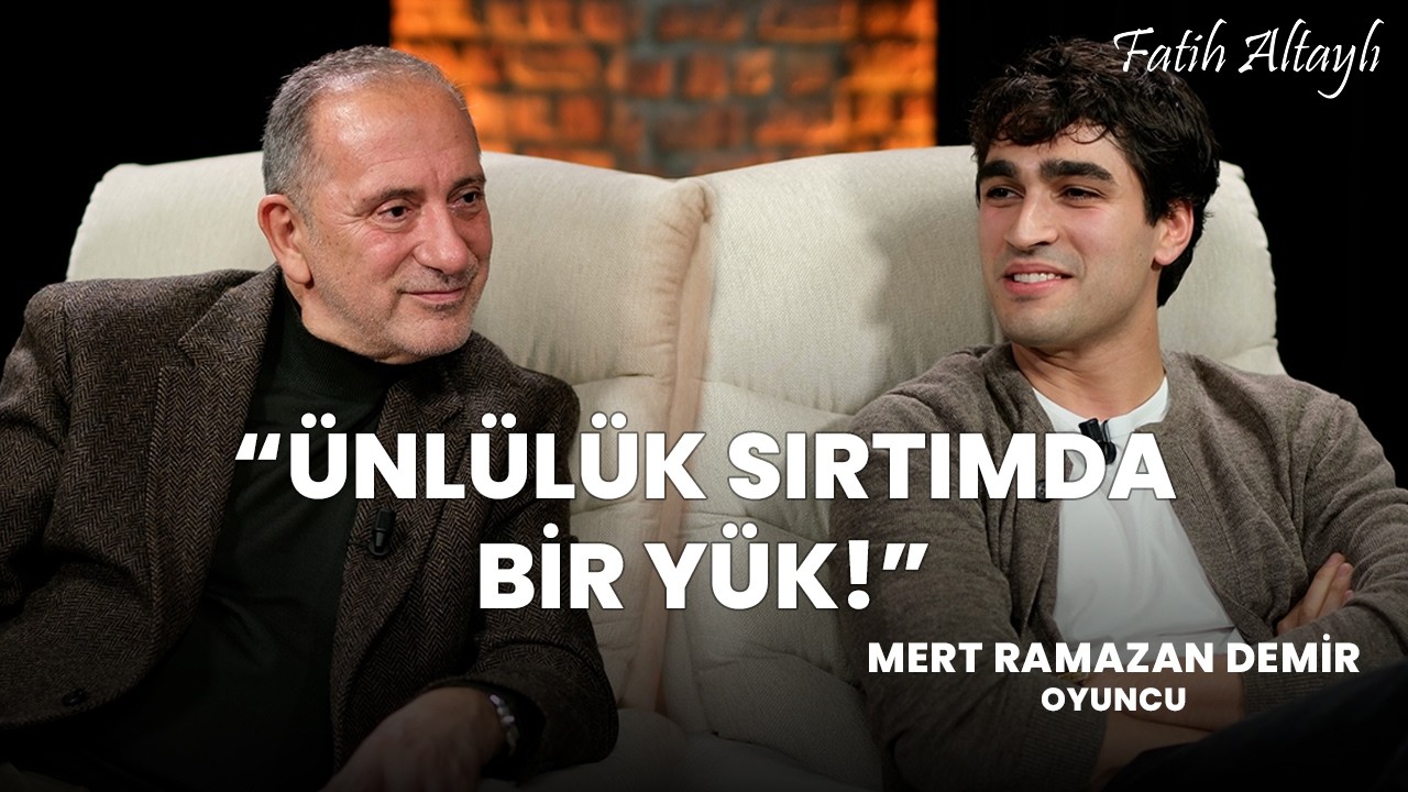 Fatih Altaylı ile Pazar Sohbeti: "Oyunculuk para için yapılacak iş değil!" / Mert Ramazan Demir