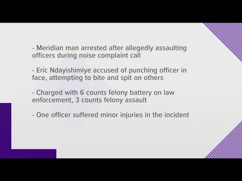 Meridian man arrested for attempting to punch, kick officers