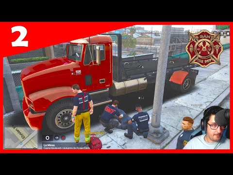 NUESTRO PRIMER SERVICIO! | EP 2 | ROLEPLAY | LSFD