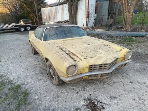 Will It Run? 1972 Camaro Barn Find Sitting for 19 Years! Part 4 of 9