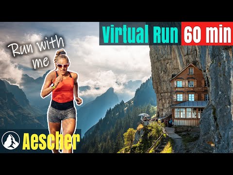 2022 Ebenalp Switzerland Wonderland | Trail Running Video for Treadmill | Virtual Run #34