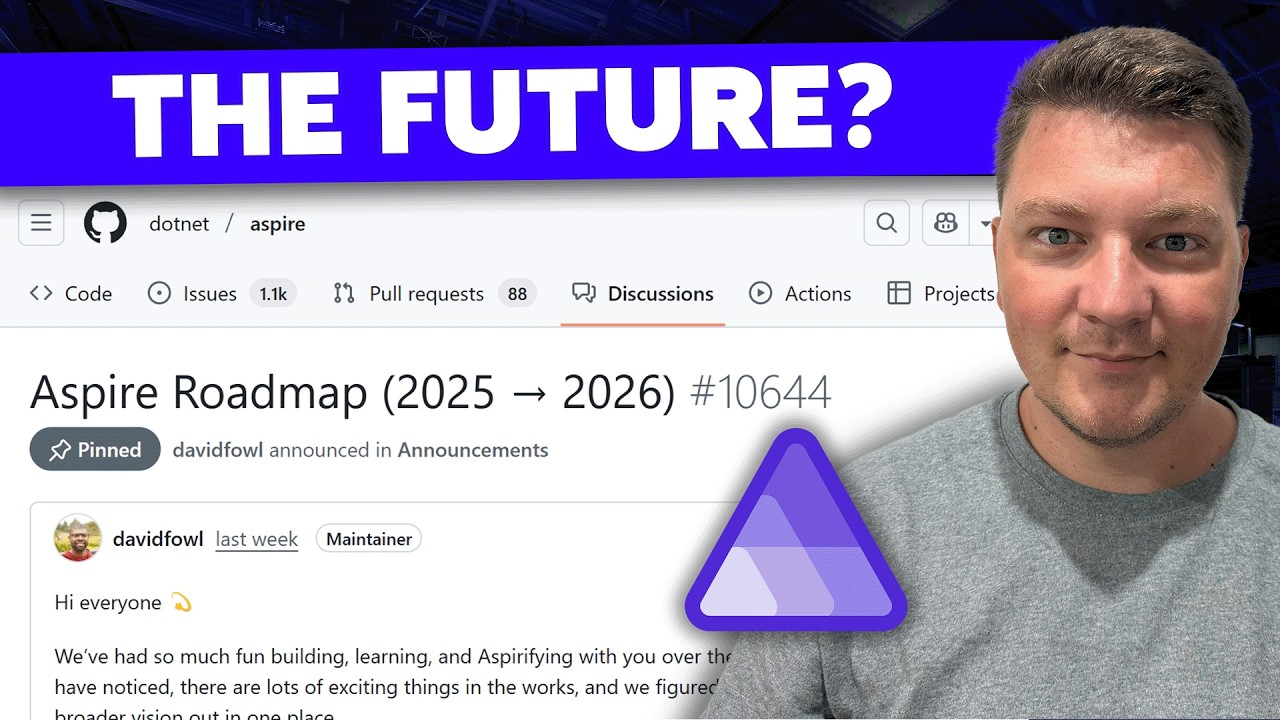 I reviewed the .NET Aspire 2025‑26 Roadmap. Here are my thoughts