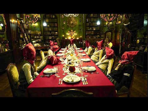 Eleven High School Classmates Awaken, Restrained To a Large Dining Room