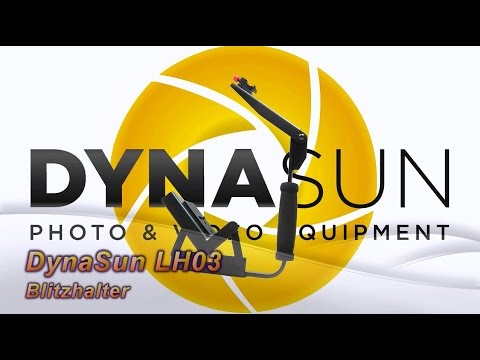 DynaSun LH03 Universal Blitzschiene Blitzhalter Winkelschiene Kameraschiene für Kamera mit Blitz