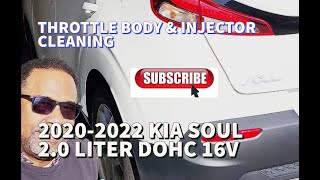 2019-2025 KIA SOUL, DIRTY Throttle body and CLOGGED Fuel Injector Cleaning Tips