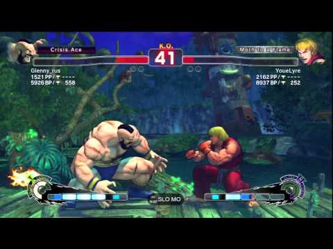 SSF4 AE Ver 2012 Glenny_rus (Zangief) vs YoueLyre (Ken)