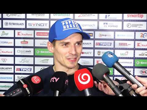 Daniel Brejčák po zápase s Trenčínom (17. kolo Tipos Extraliga)