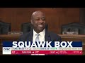 Sen. Tim Scott Hosts CNBC’s Squawk Box at Senate Banking Committee