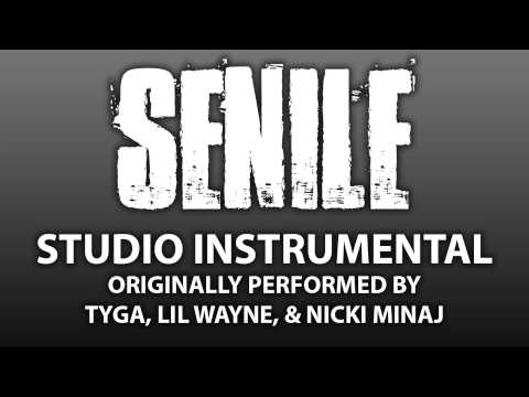 Senile (Cover Instrumental) [In the Style of Young Money: Tyga, Lil Wayne, & Nicki Minaj]