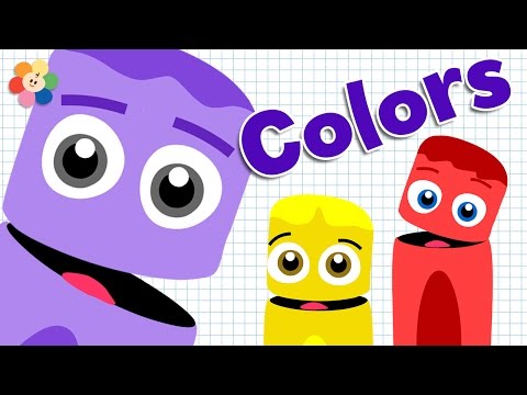 Colors for Kids | Learning the color Purple | Color Crew | BabyFirst TV