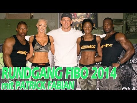 Rundgang über die FIBO POWER 2014 mit Patrick Fabian (DSDS)