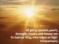 There Is A Higher Throne With Lyrics Keith Kristyn Getty