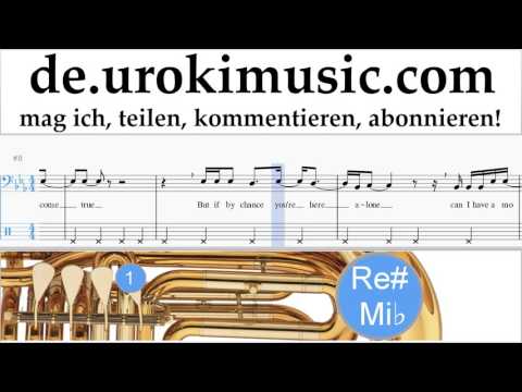 Tuba Lernen Adele - When We Were Young Tabulatur Teil#2 um-i995