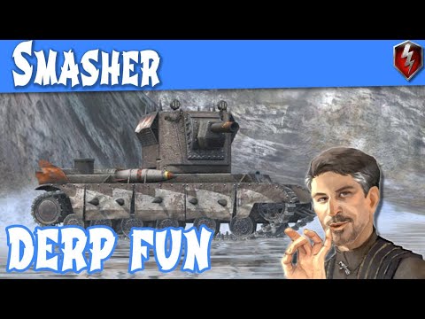 WOT Blitz - Smasher (Bottom Tier) 4436 dmg 5 kill Level 1 ||WOT Blitz||
