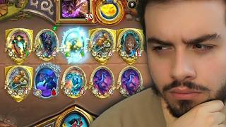 This is PEAK Competitive Hearthstone