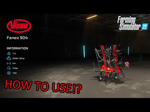 Vicon Fanex 904 (Farming Simulator 22)