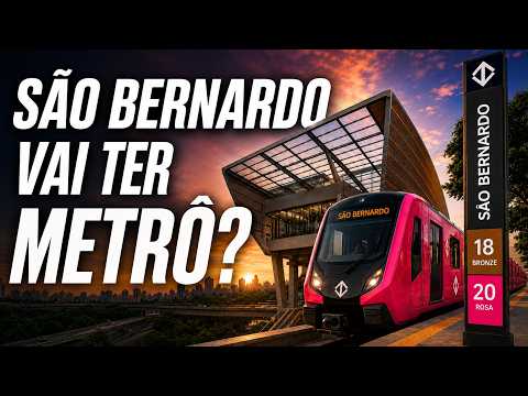 São Bernardo vai ter metrô?
