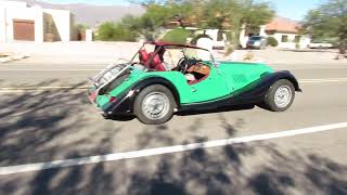 LS1-Powered Morgan Plus 4 6-Speed - Drive By