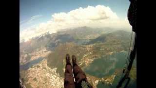 preview picture of video 'Paragliding Cornizzolo Italy'