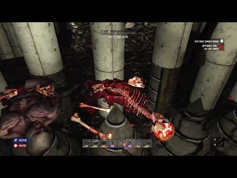 Post-Horde Night 71 Cleanup 7 Days To Die: Underground Fortress
