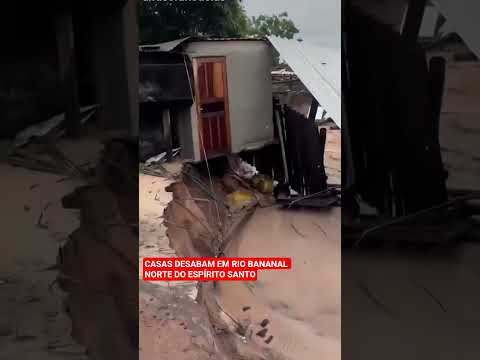 Temporal atinge Rio Bananal #shortvideo #youtubeshorts  #chuvas