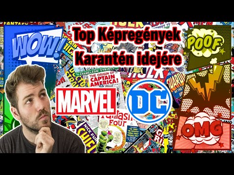 Top 10 Képregény Bence Gyűjteményéből! #MaradjOtthon