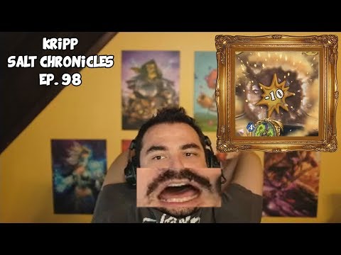 Kripp Salt Compilation [Ep. 98] Hearthstone funny and lucky moments