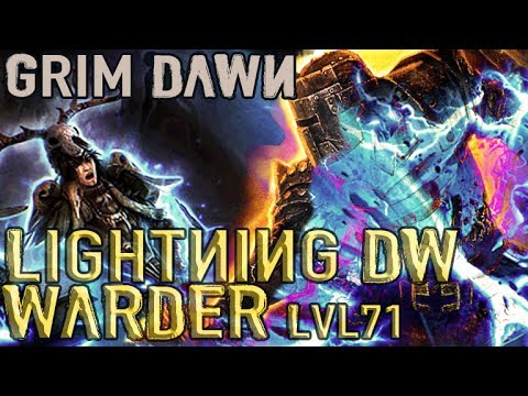 Grim Dawn - Dual Wield Lightning Warder Lvl71 |  Early Build (1.0.1.0)