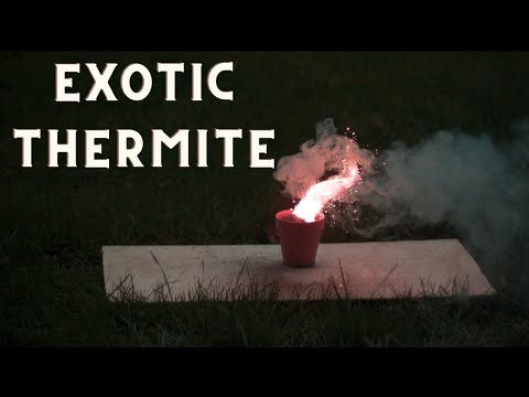 Making The Coolest Types Of Thermite!