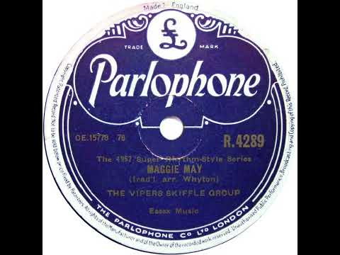 UK New Entry 1957 (55) Vipers Skiffle Group - Maggie May
