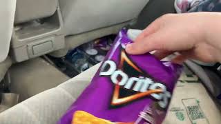 How high can Purple Bag Doritos jump IN A CAR 🚘