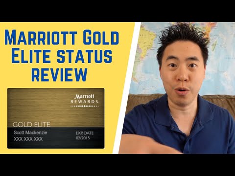 YouTube video about Marriott Gold Elite benefits